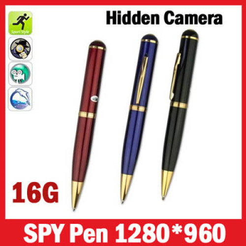 PANSIM Spy Hidden Pen Camera with Good Genuine Quality inbuilt 16 GB Memory